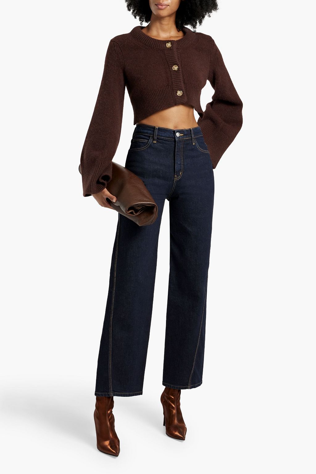 A.L.C. Abbott high-rise straight-leg jeans