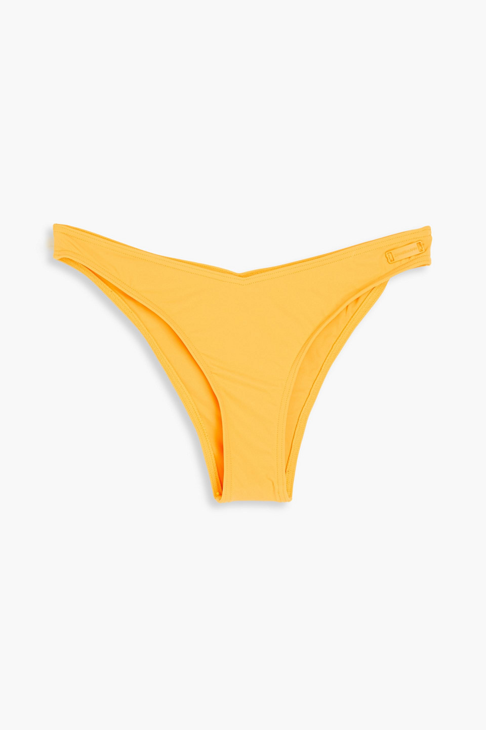 Zimmermann Low-rise Bikini Briefs In Saffron