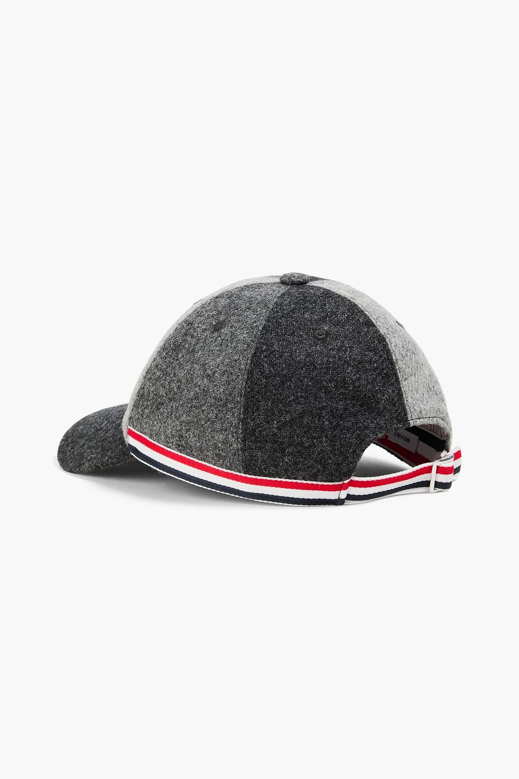 THOM BROWNE قبعة بيسبول من اللبّاد والصوف