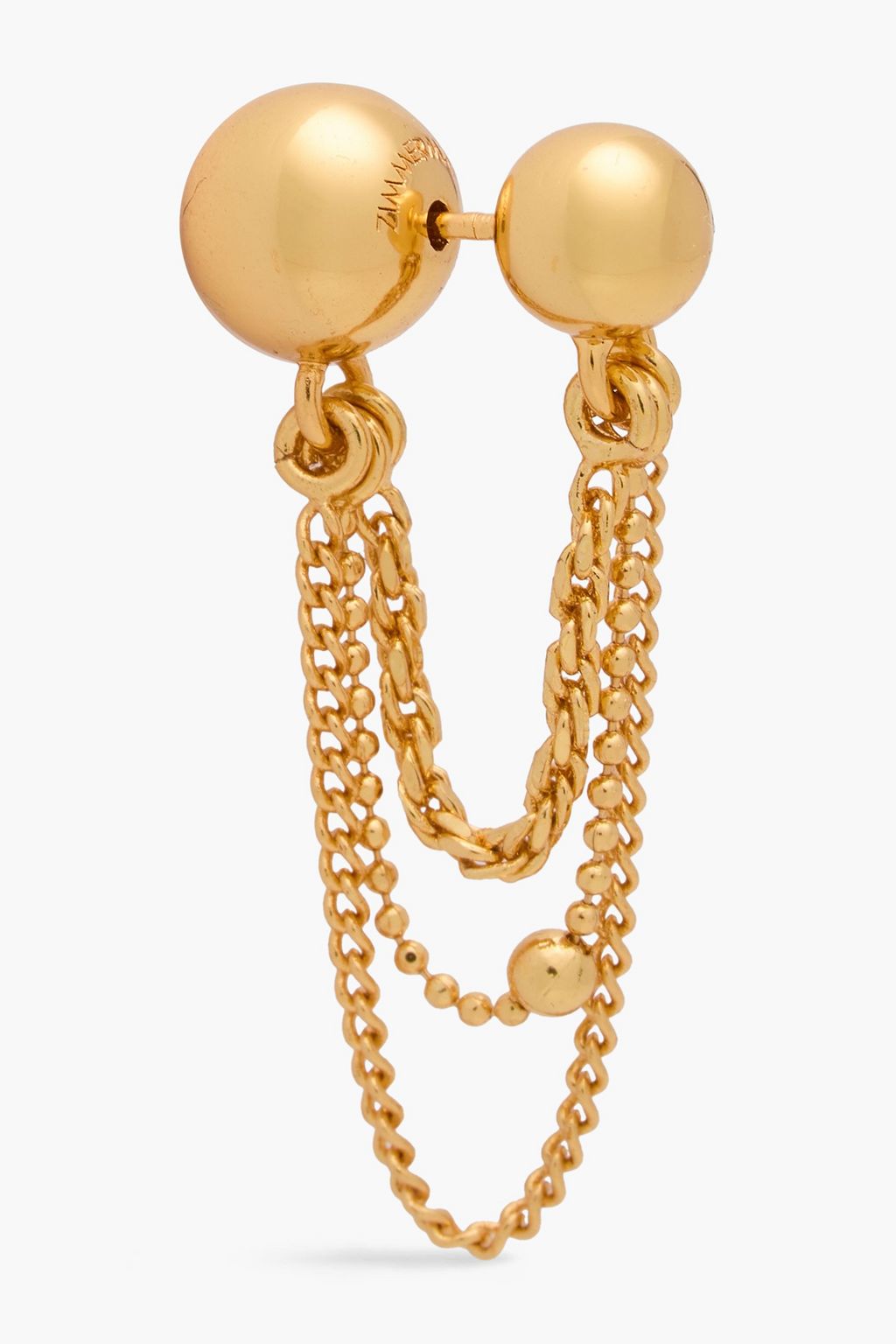 ZIMMERMANN Gold-tone stone ear threads