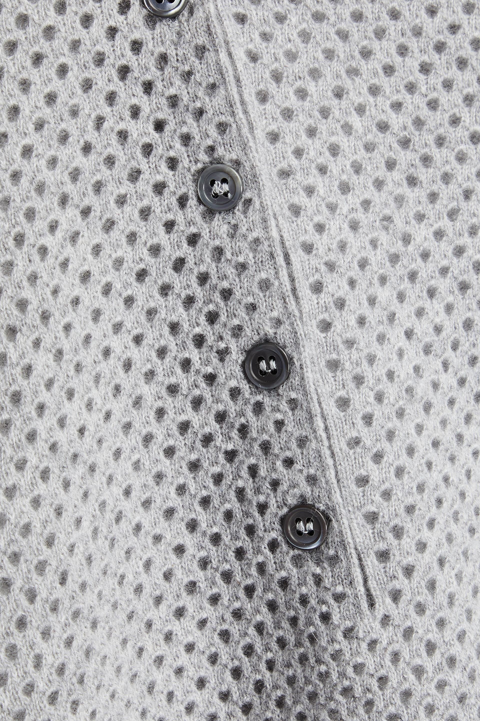 Thom Browne Kaschmirpullover Mit Polokragen In Grau