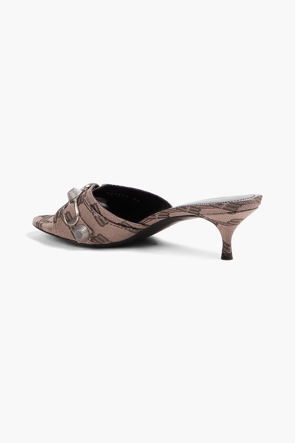BALENCIAGA Embellished jacquard mules