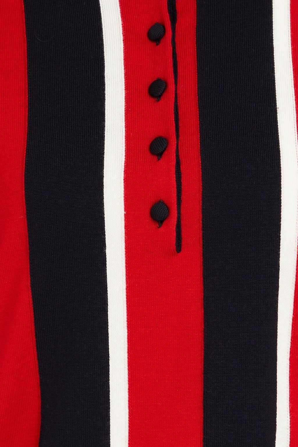 THOM BROWNE كنزة رياضية بولو مخططة