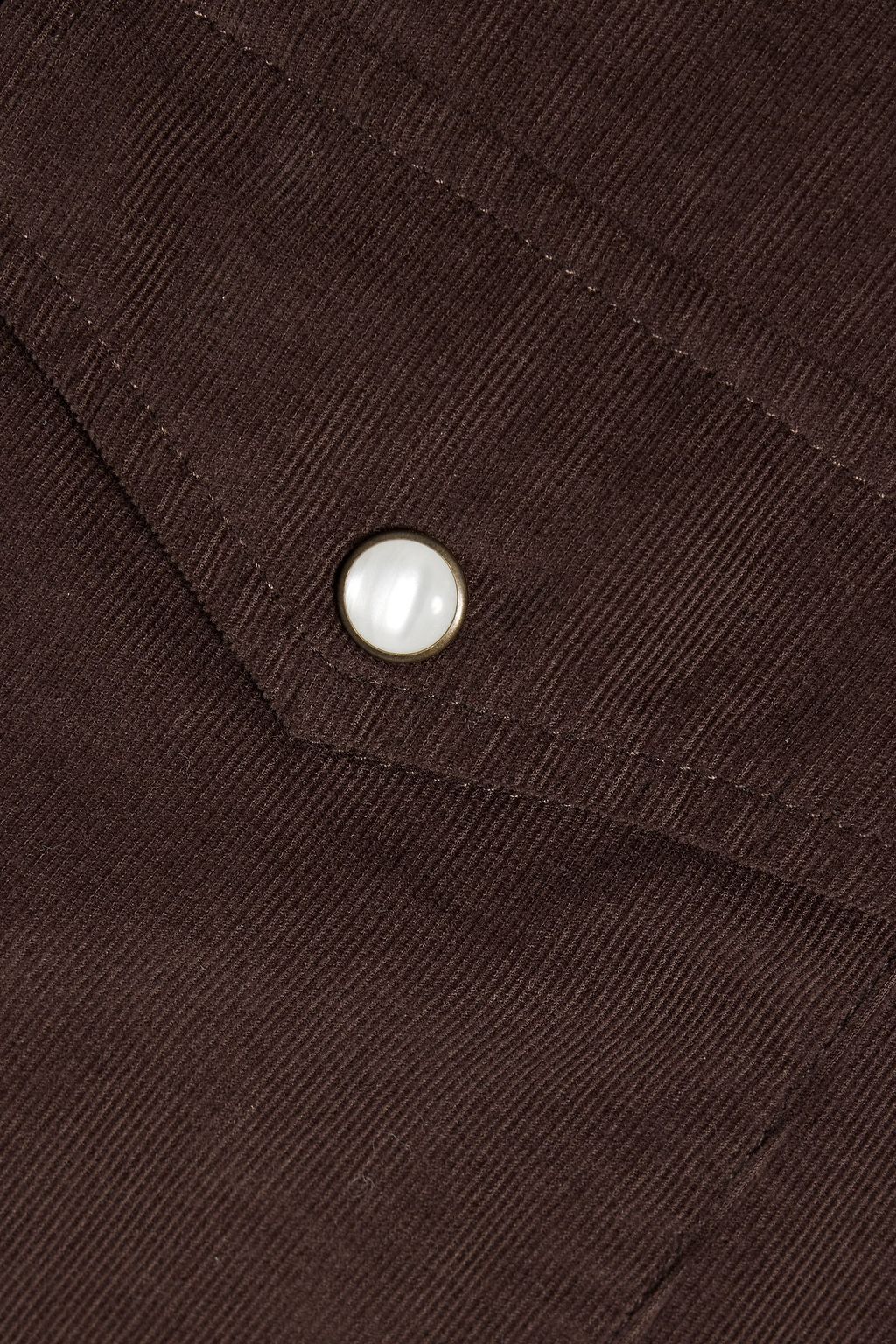 NILI LOTAN Annika cotton-corduroy shirt