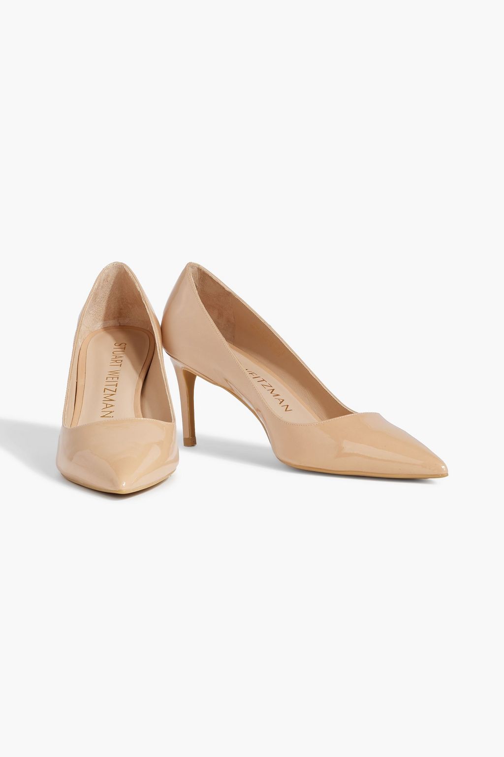 STUART WEITZMAN パテントレザー パンプス