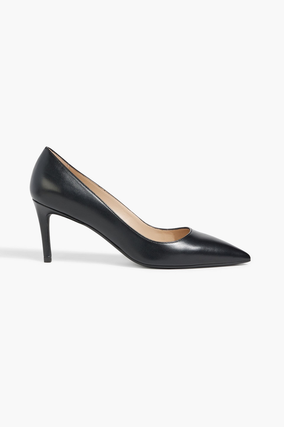 Leather pumps