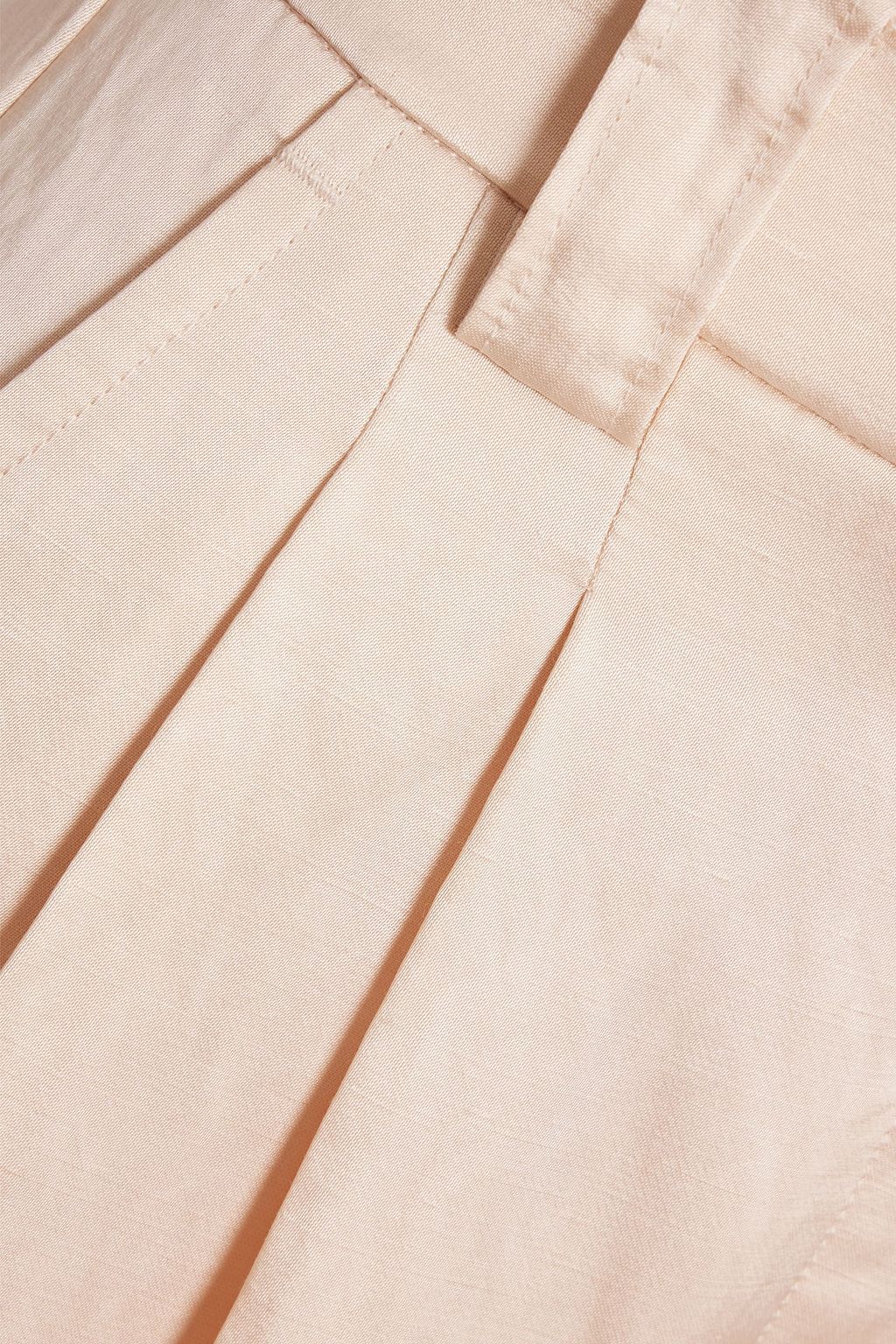 A.L.C. Mateo linen-blend shantung wide-leg pants