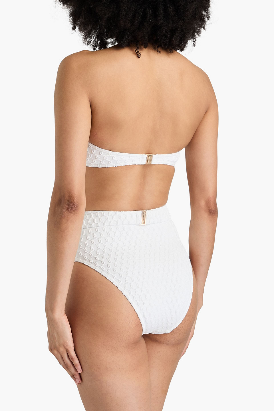  Zimmermann - Strukturiertes Bikini-höschen Mit Gürtel - Weiß - 0 