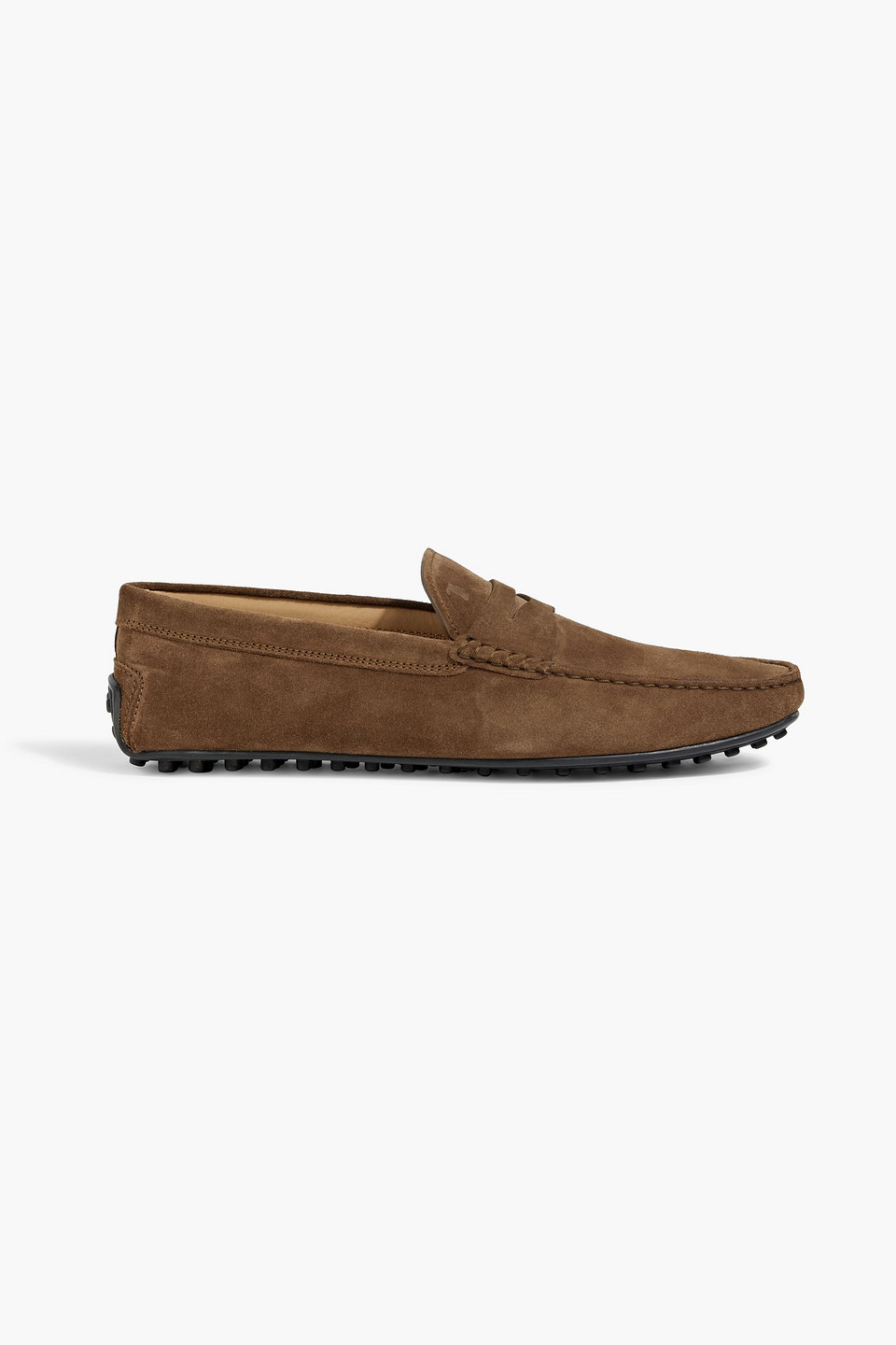 Suede driving shoes