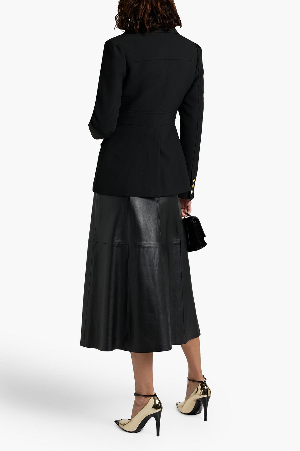 A.l.c Woven Blazer In Black
