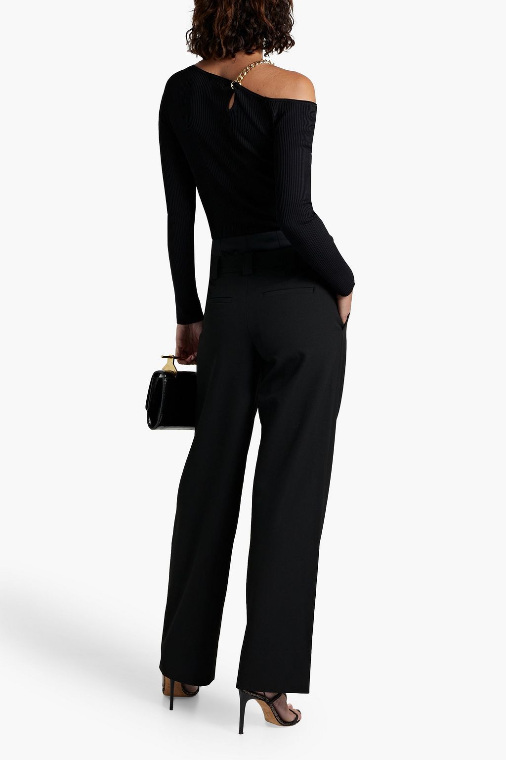A.L.C. Brady pleated twill straight-leg pants