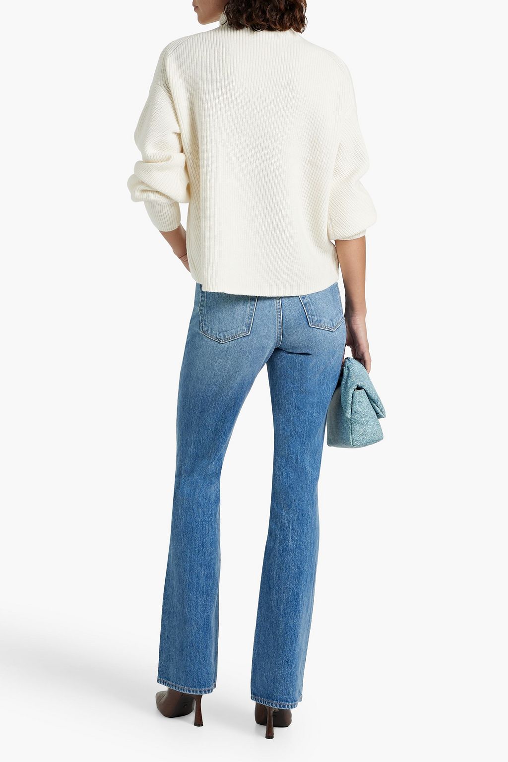SLVRLAKE Charlotte high-rise flared jeans
