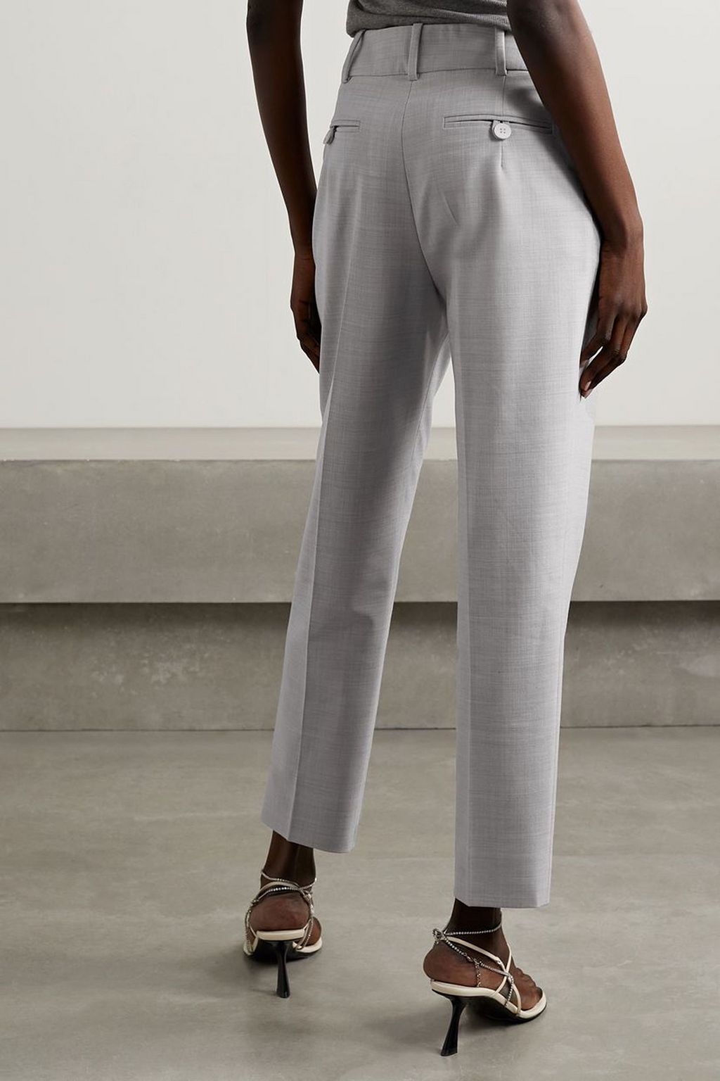 CEFINN Tristan tapered wool-blend twill pants