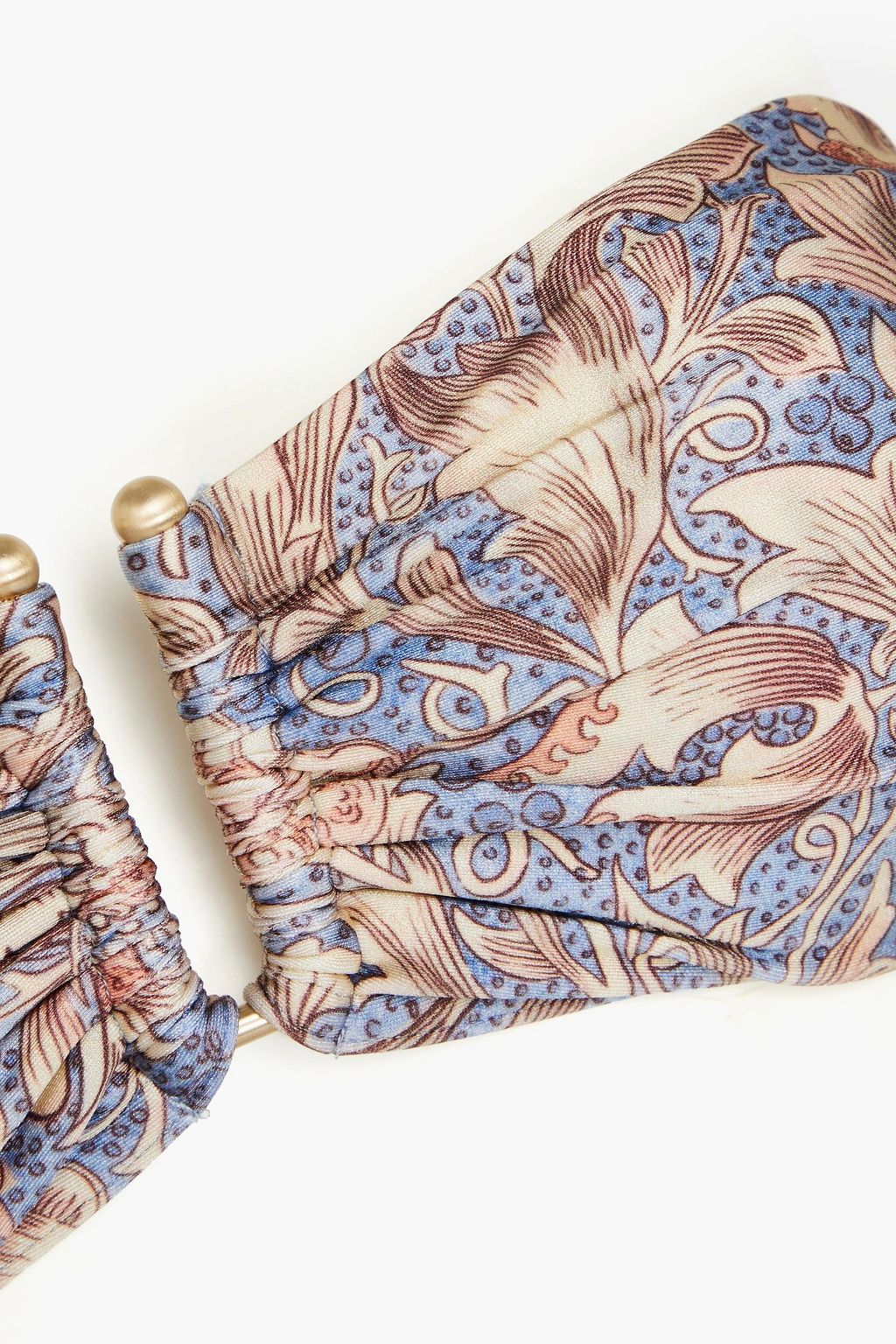 ZIMMERMANN Floral-print bandeau bikini