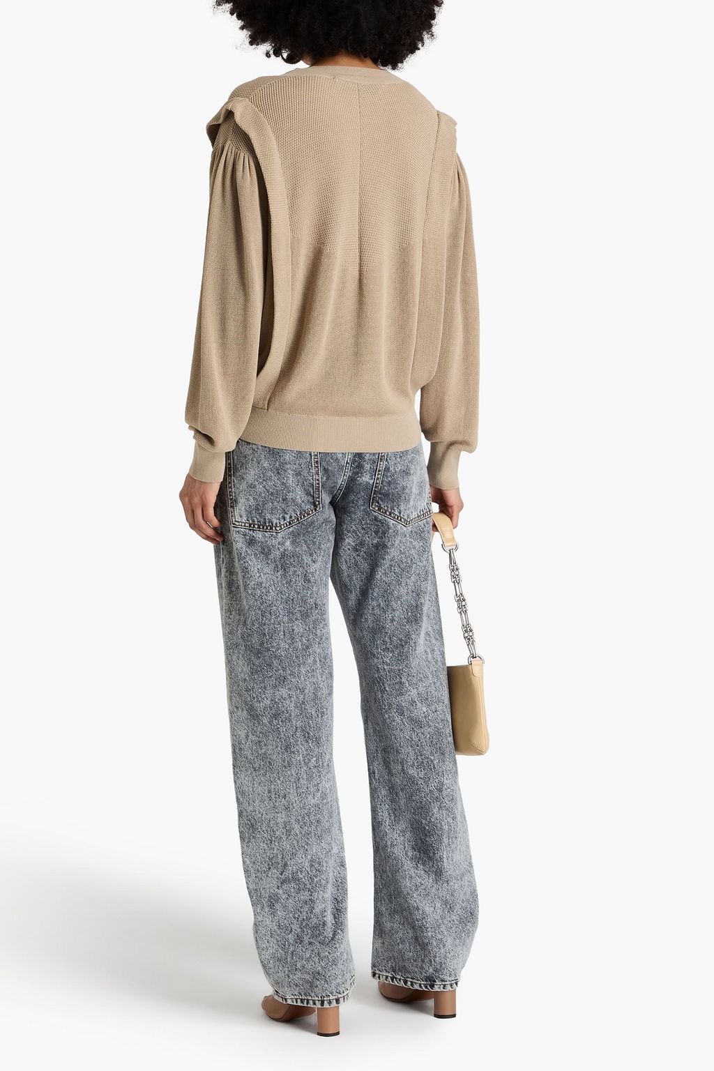 IRO Waffle-knit cotton sweater