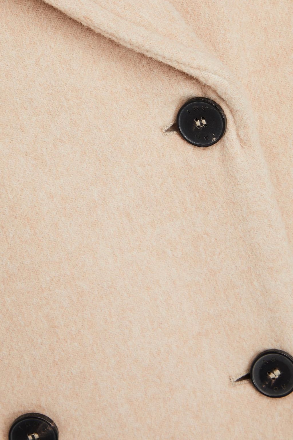 IRO Onadi double-breasted wool-felt coat