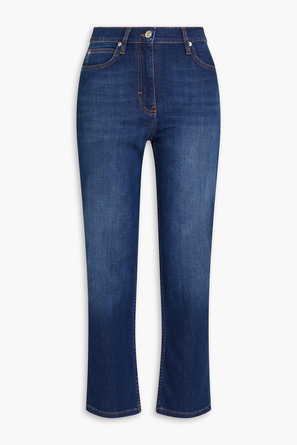 Iro High-rise Slim-leg Jeans In Blue