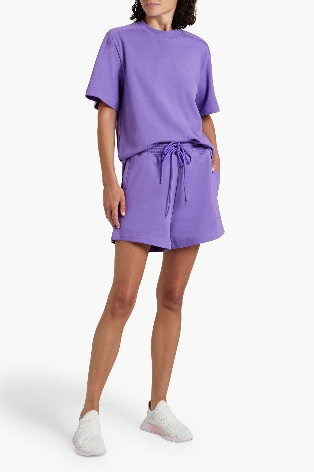 ADIDAS BY STELLA MCCARTNEY Cotton-blend jersey T-shirt