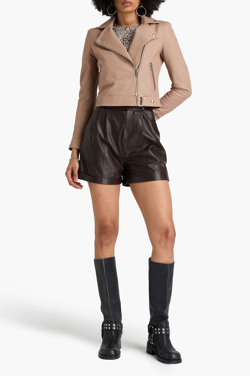 IRO Leather biker jacket