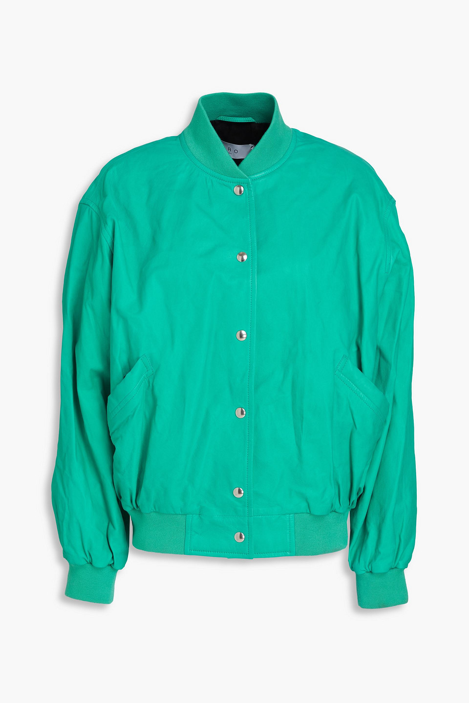 IRO LEATHER BOMBER JACKET