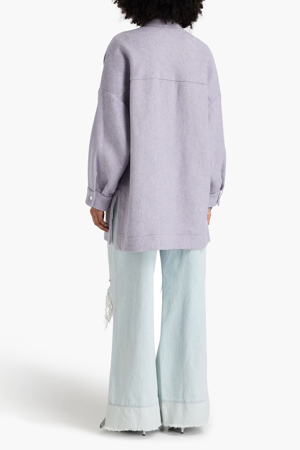 IRO Oversized wool-blend felt jacket