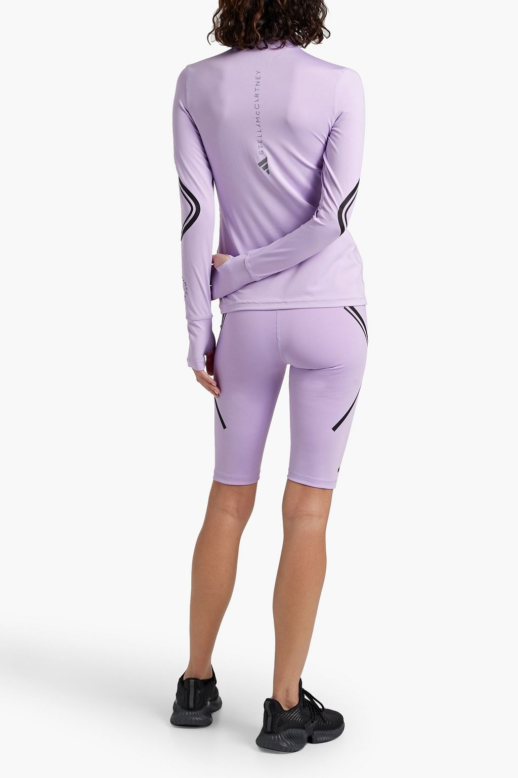 ADIDAS BY STELLA MCCARTNEY Printed stretch top