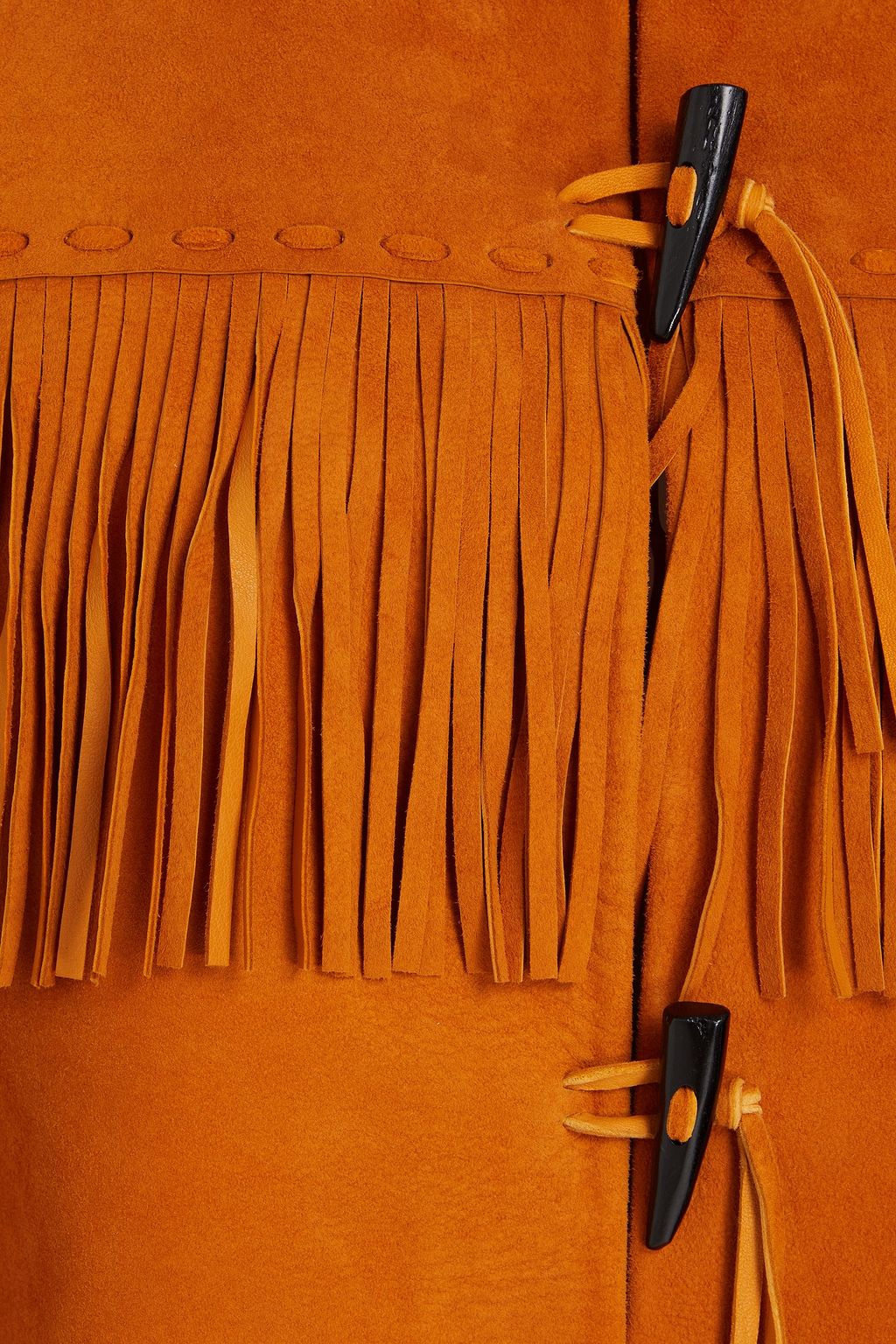 IRO Fringed suede jacket