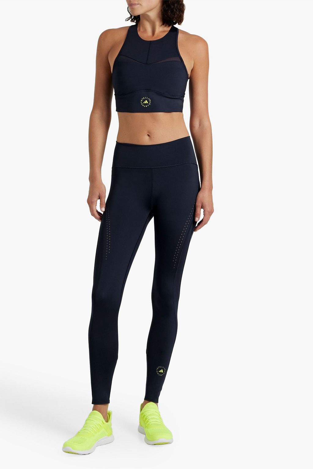 ADIDAS BY STELLA MCCARTNEY Perforated stretch leggings