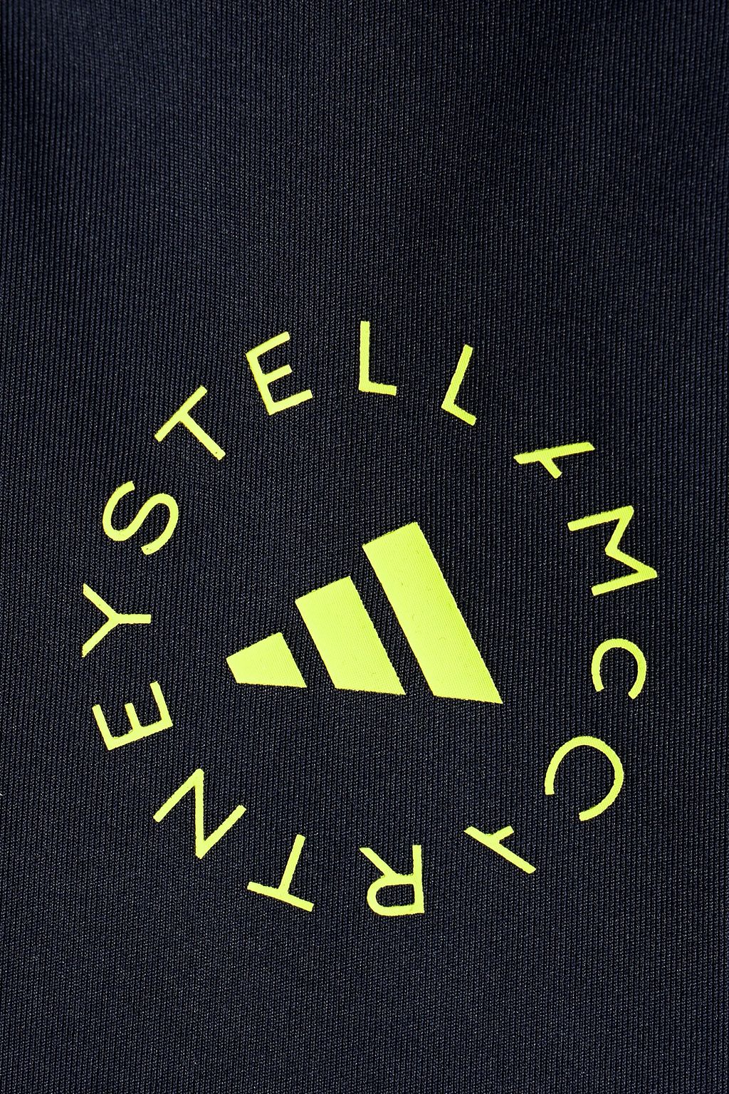 ADIDAS BY STELLA MCCARTNEY Appliquéd cropped stretch top