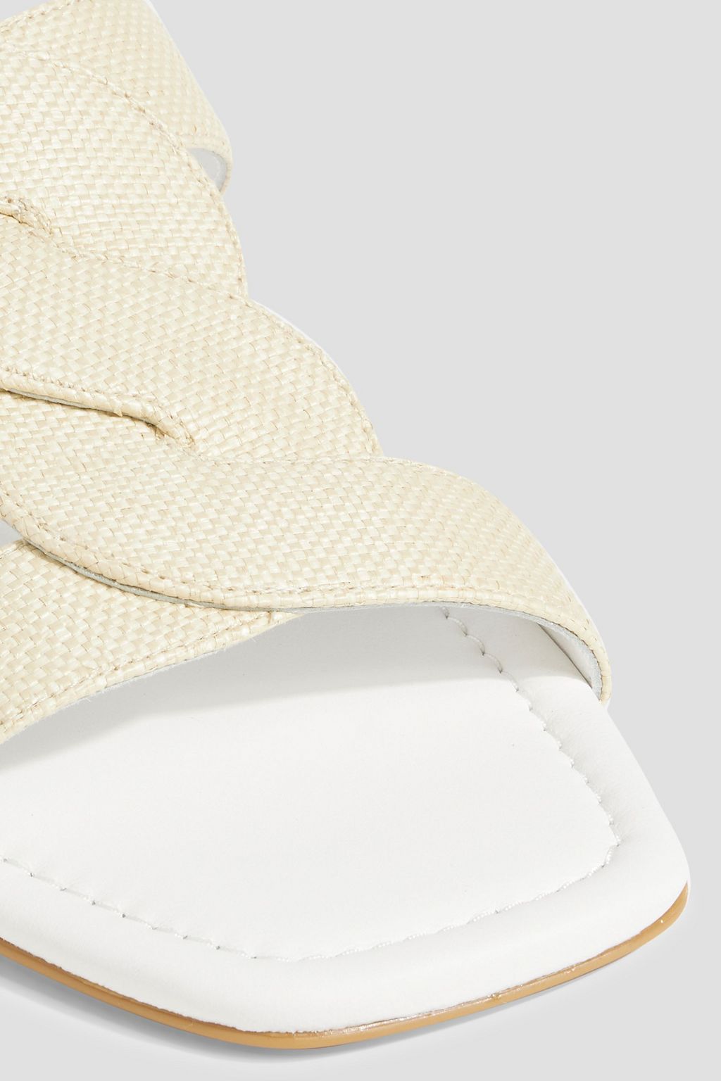 STUART WEITZMAN 이비자 캔버스 샌들