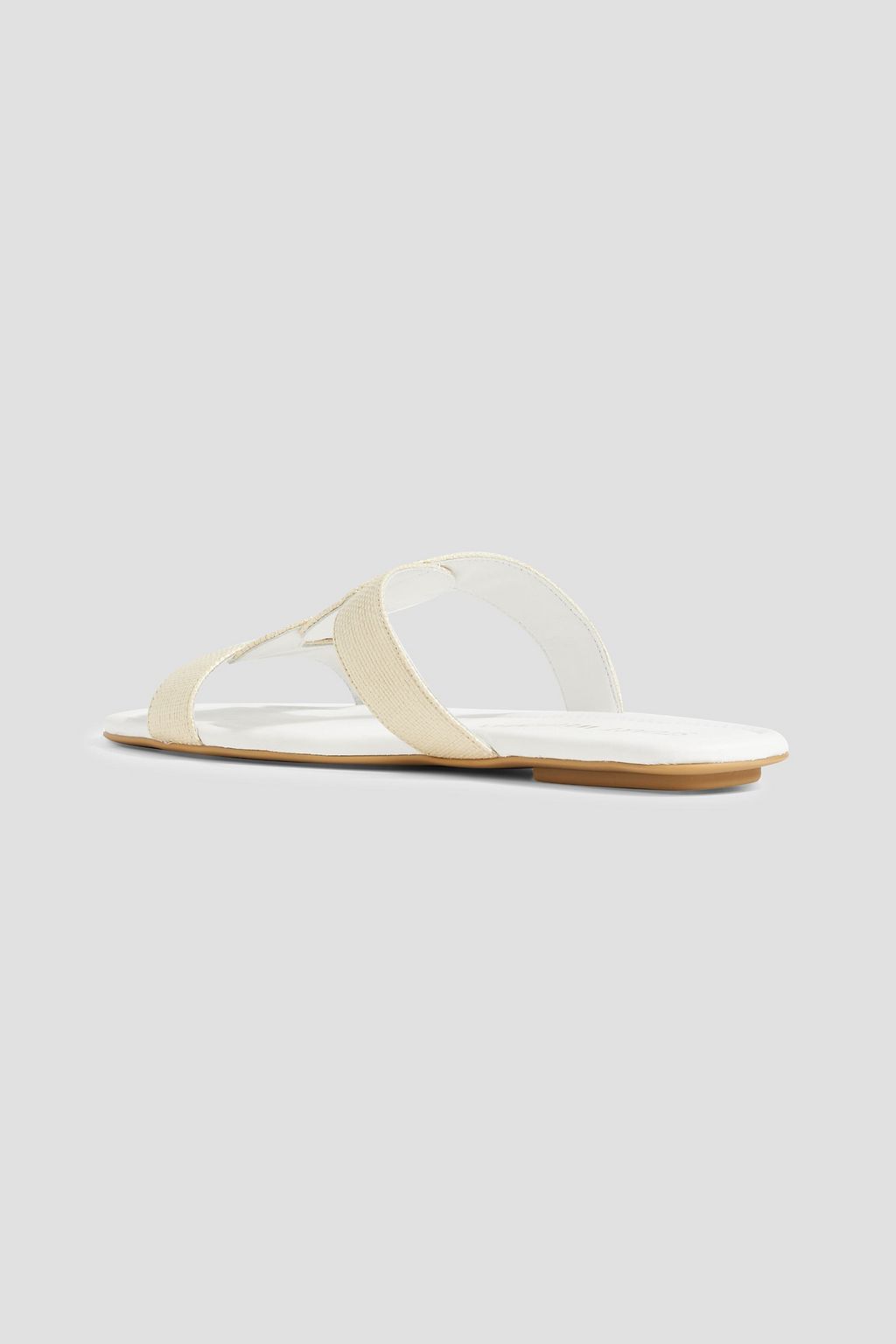 STUART WEITZMAN 이비자 캔버스 샌들