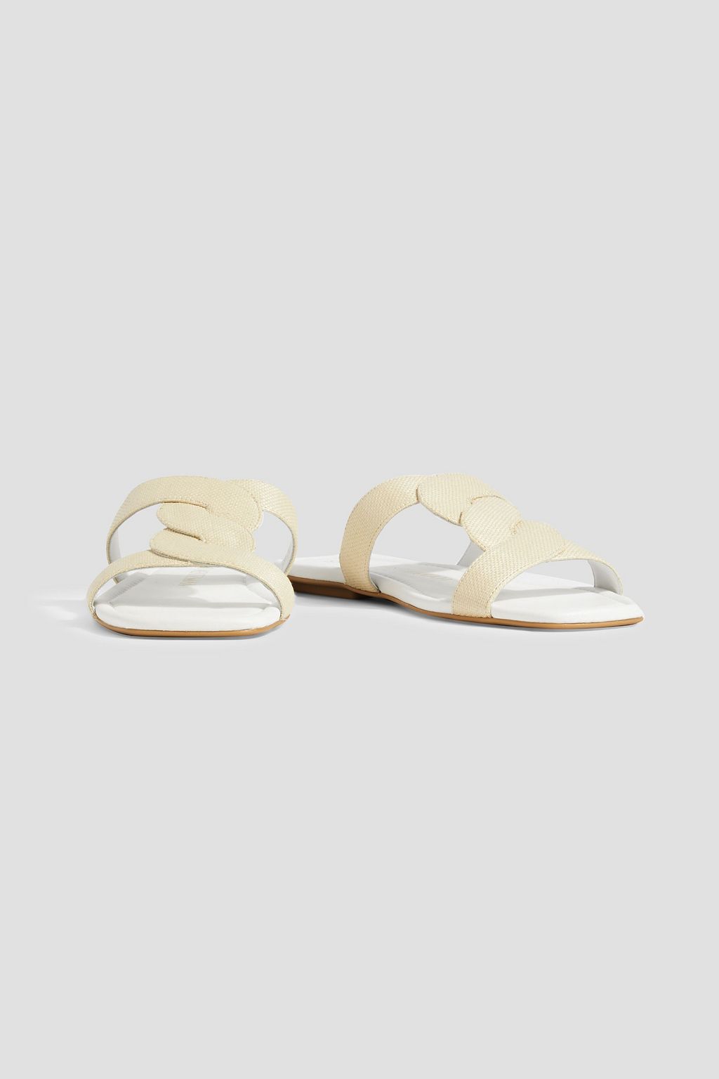 STUART WEITZMAN 이비자 캔버스 샌들