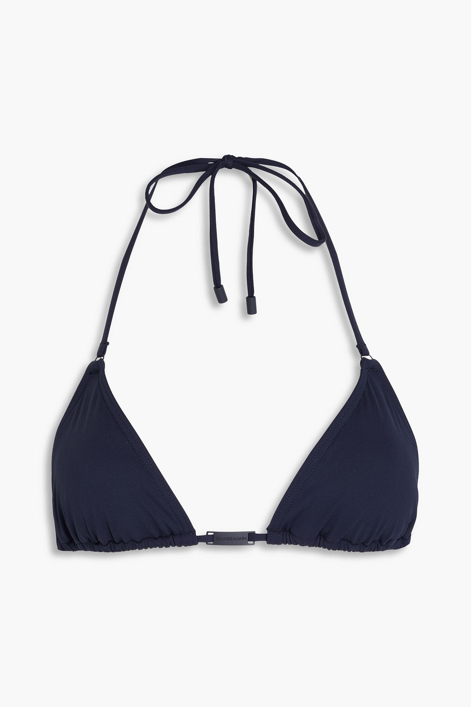 Zimmermann Neckholder-triangel-bikini-oberteil In Marineblau