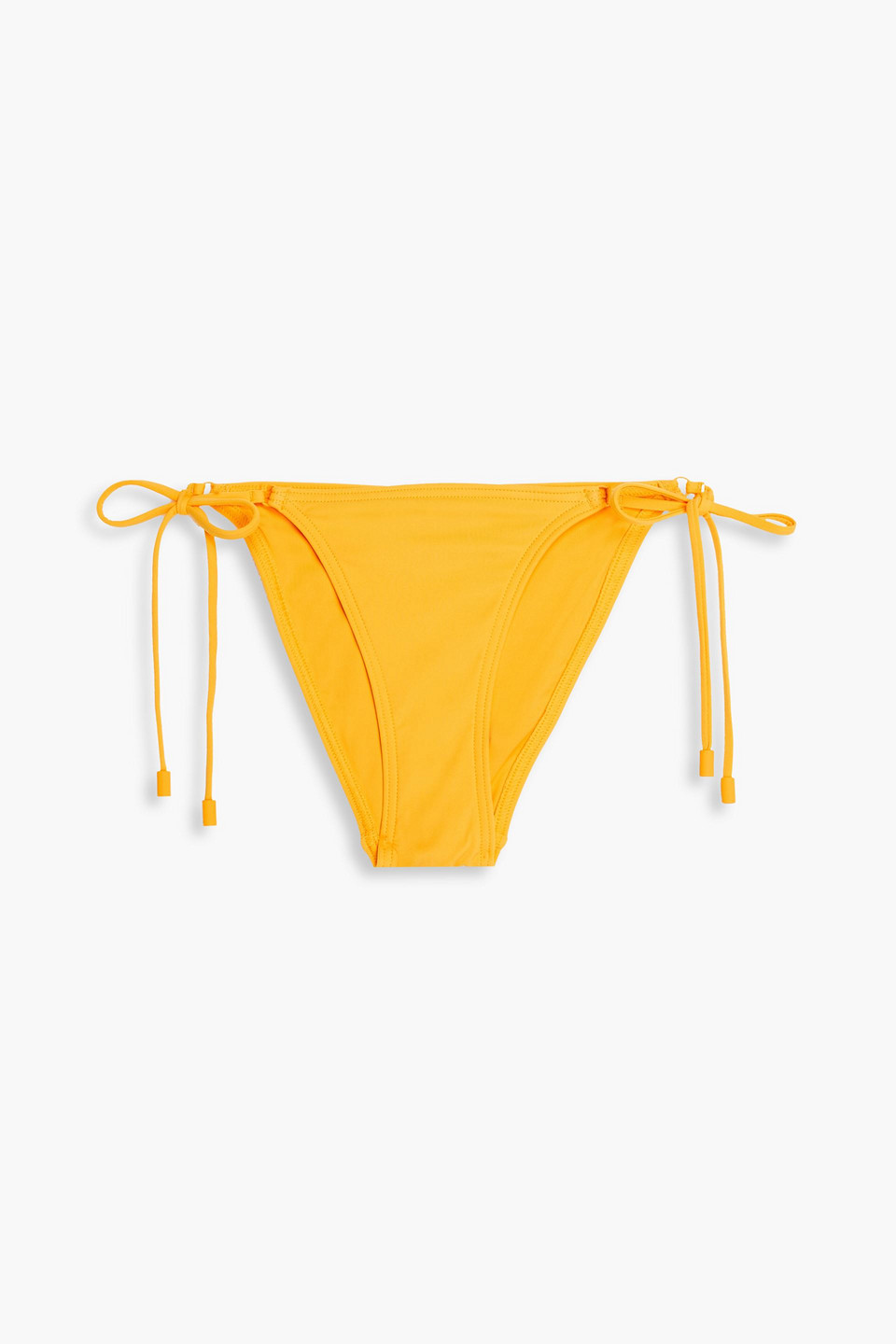 Zimmermann Low-rise Bikini Briefs In Saffron