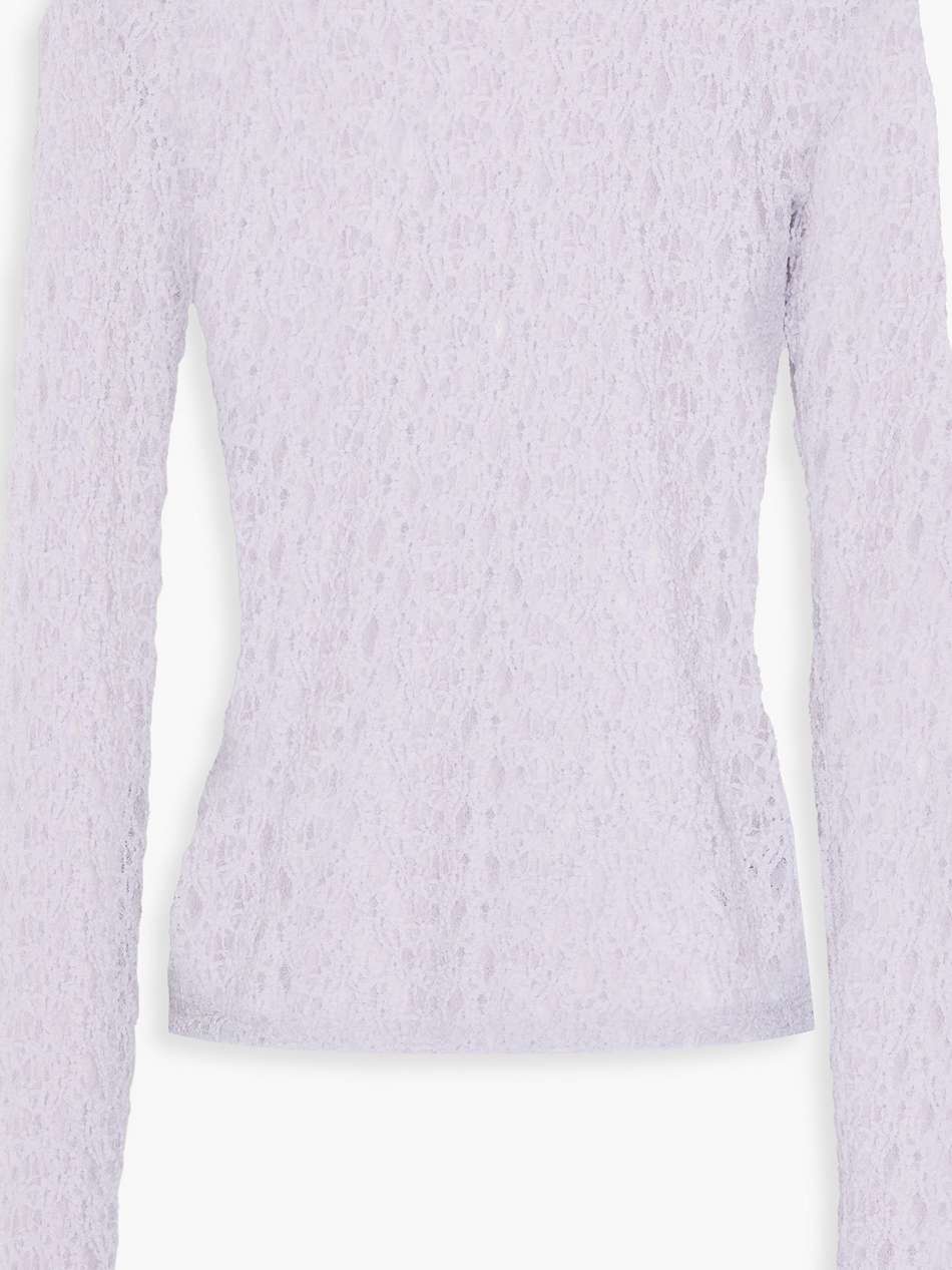 stretch-lace top