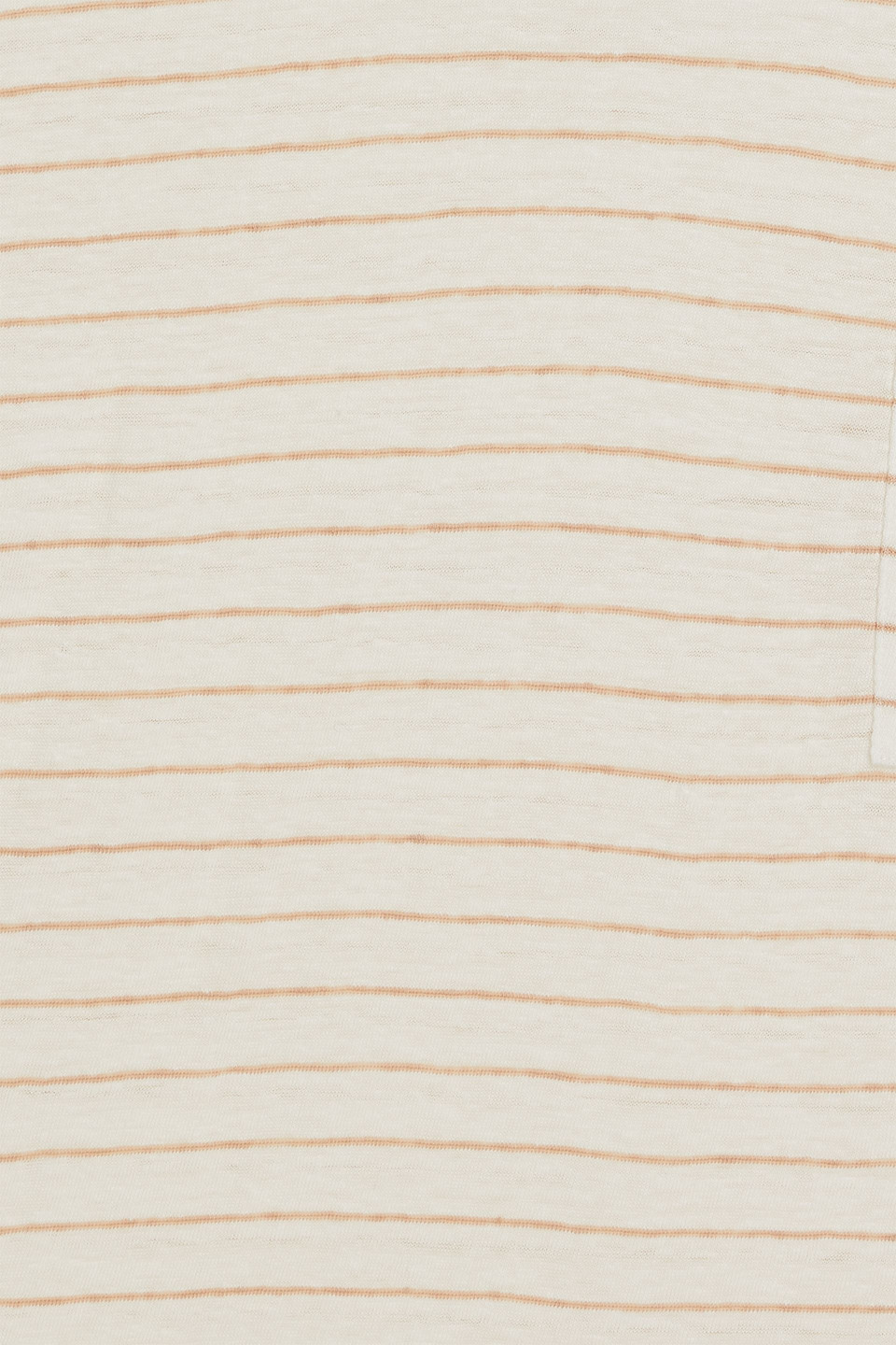 FRAME STRIPED LINEN-JERSEY T-SHIRT