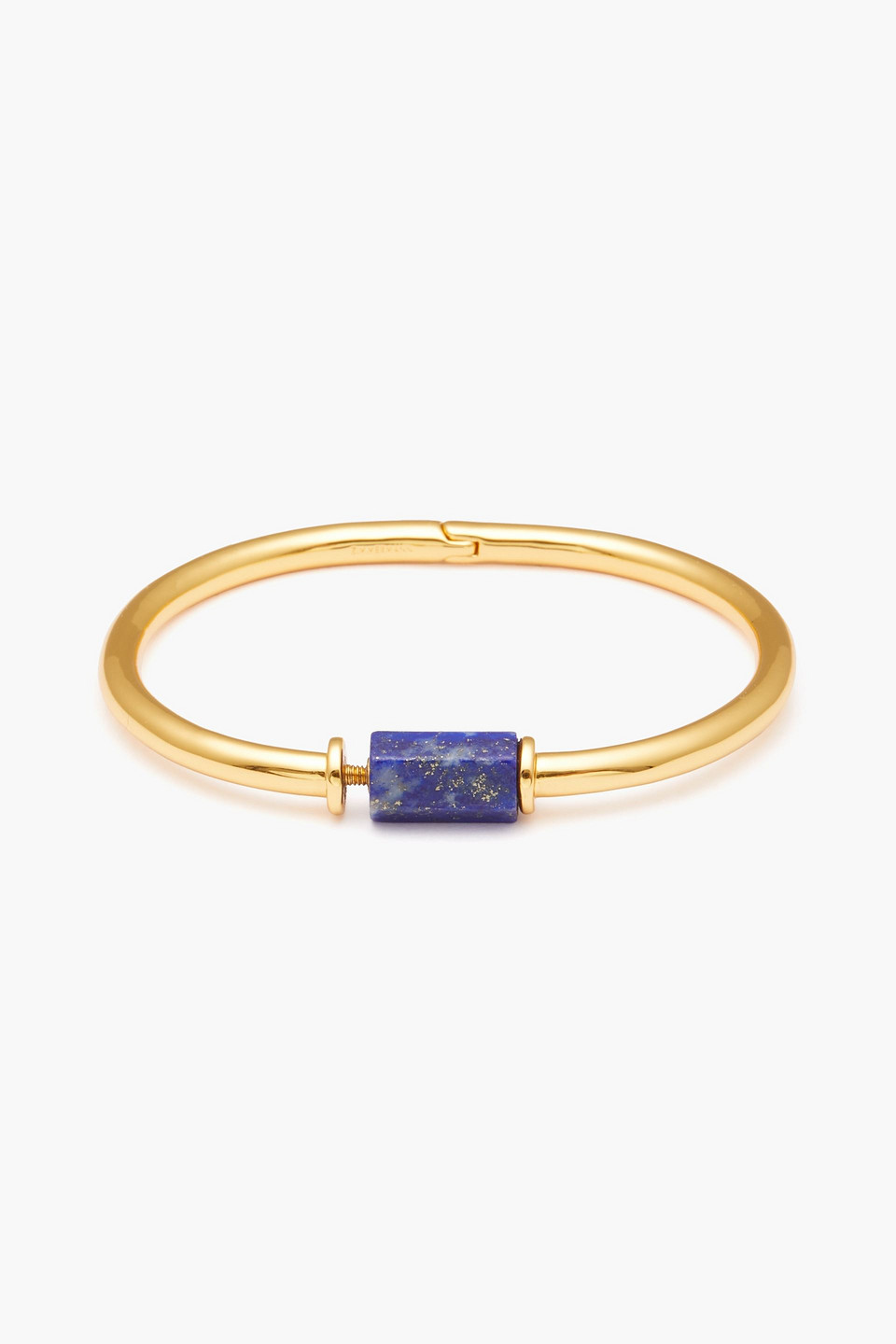 Zimmermann Gold-tone Lapis Lazuli Bangle