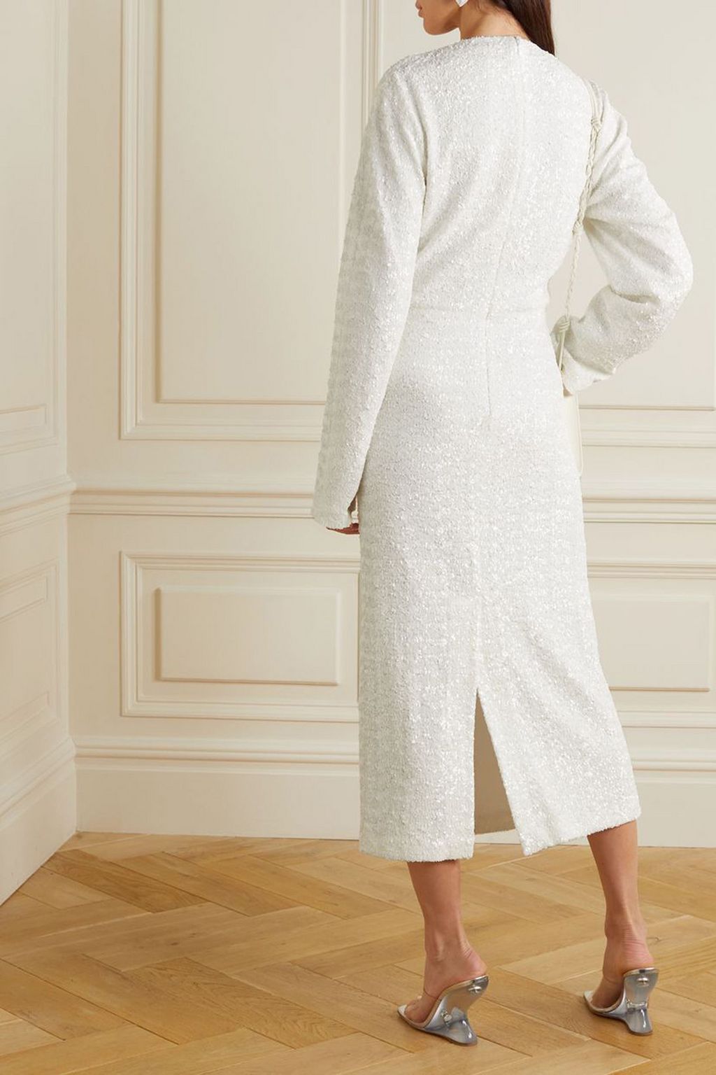 GAUCHERE Vinona sequined stretch-jersey maxi dress