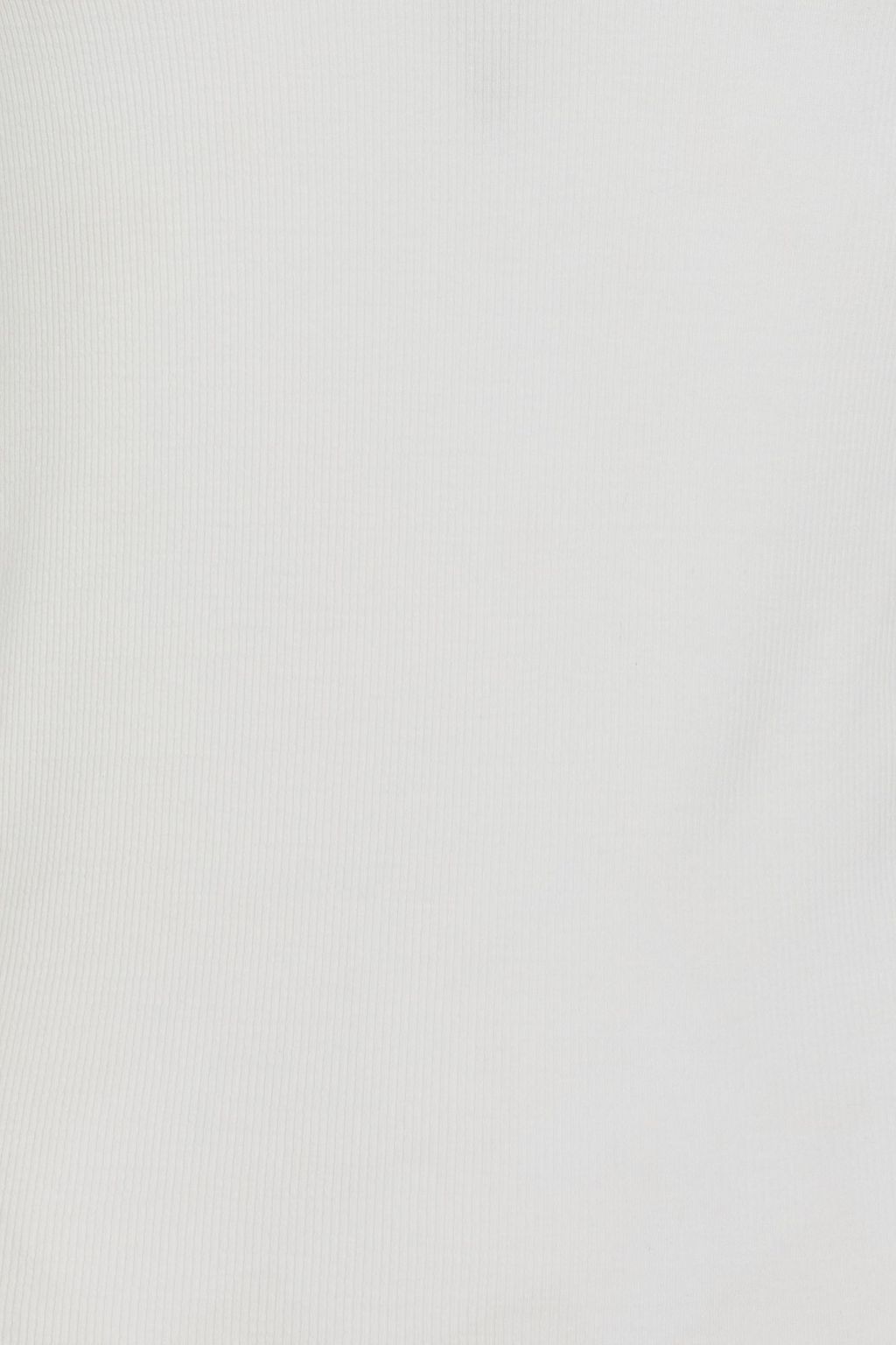 FRAME 리브 스트레치 모달 저지 터틀넥 탑