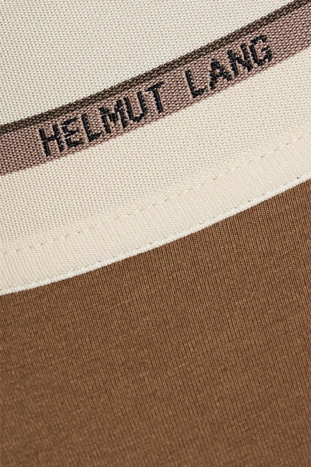 HELMUT LANG Stretch cotton and modal-blend jersey shorts