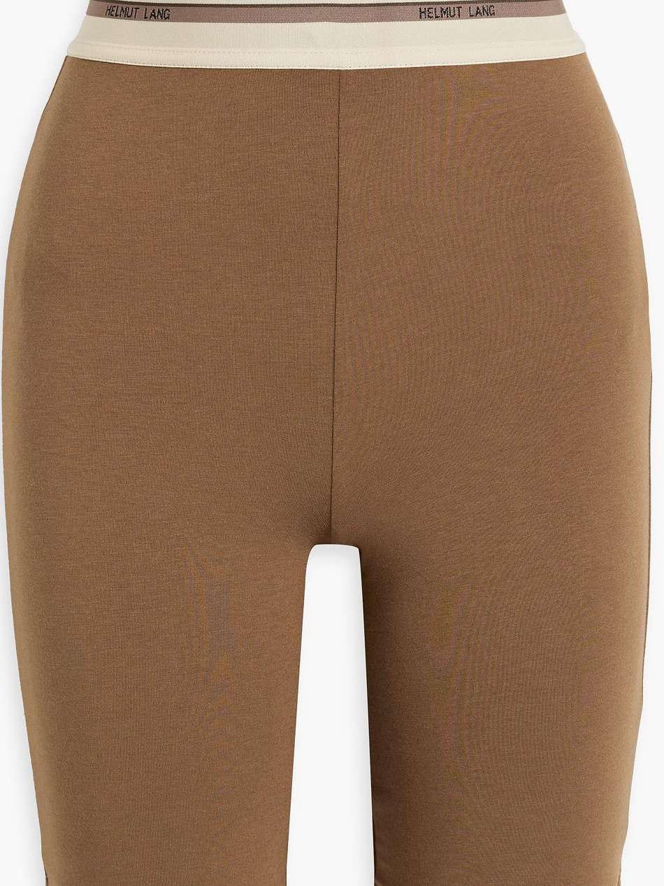 stretch cotton and modal-blend jersey shorts