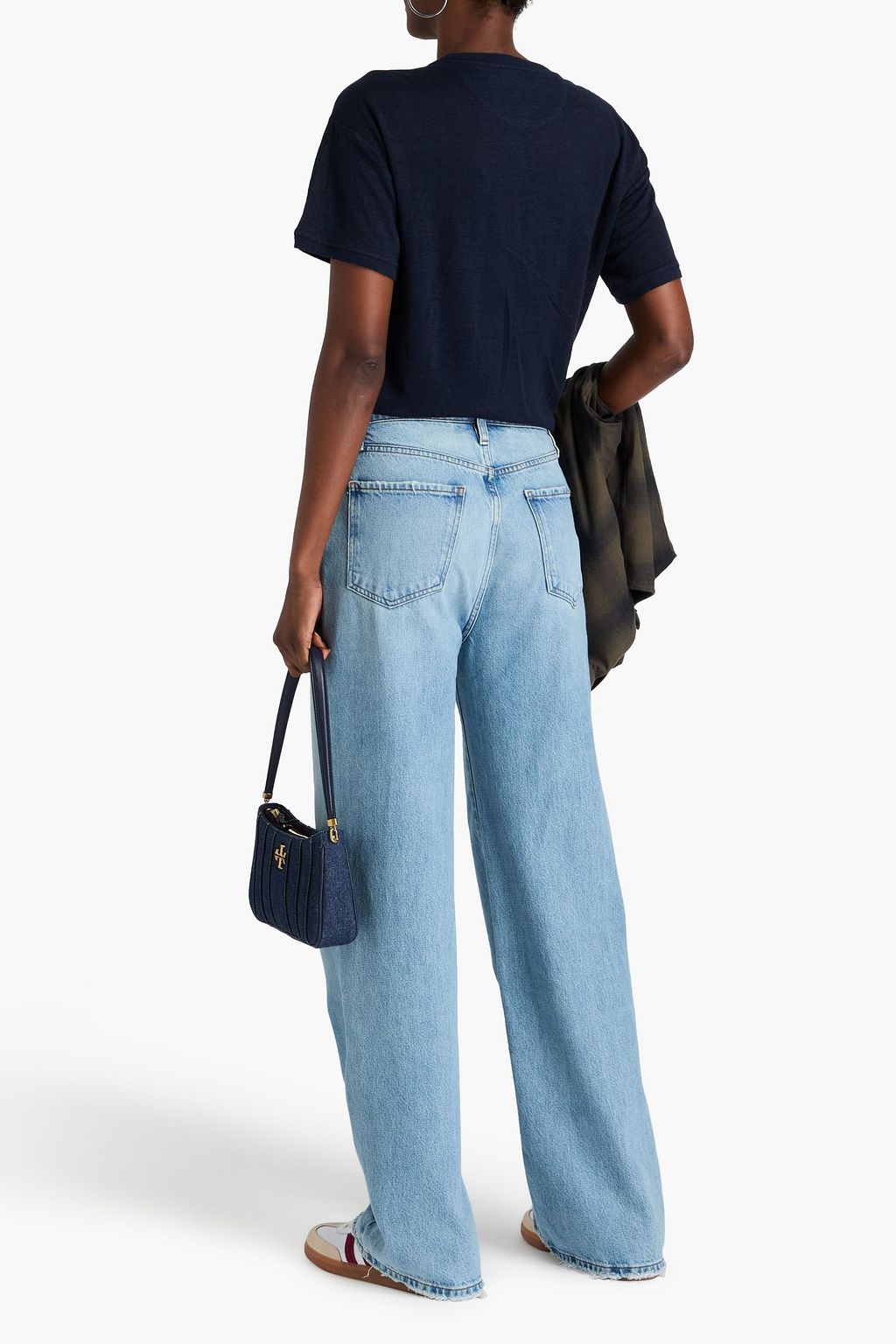 FRAME Le Jane high-rise wide-leg jeans