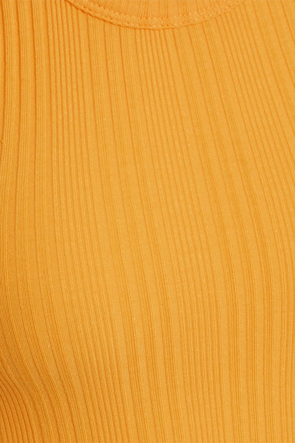 HELMUT LANG Ribbed cotton-blend tank