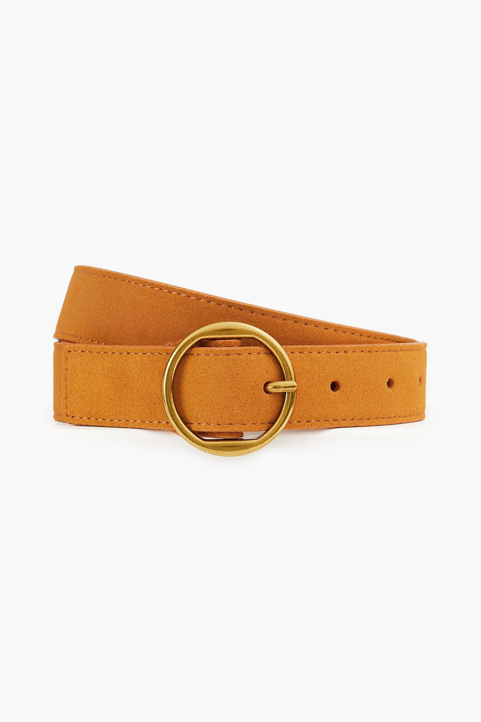 FRAME - Suede belt - Brown - XS
