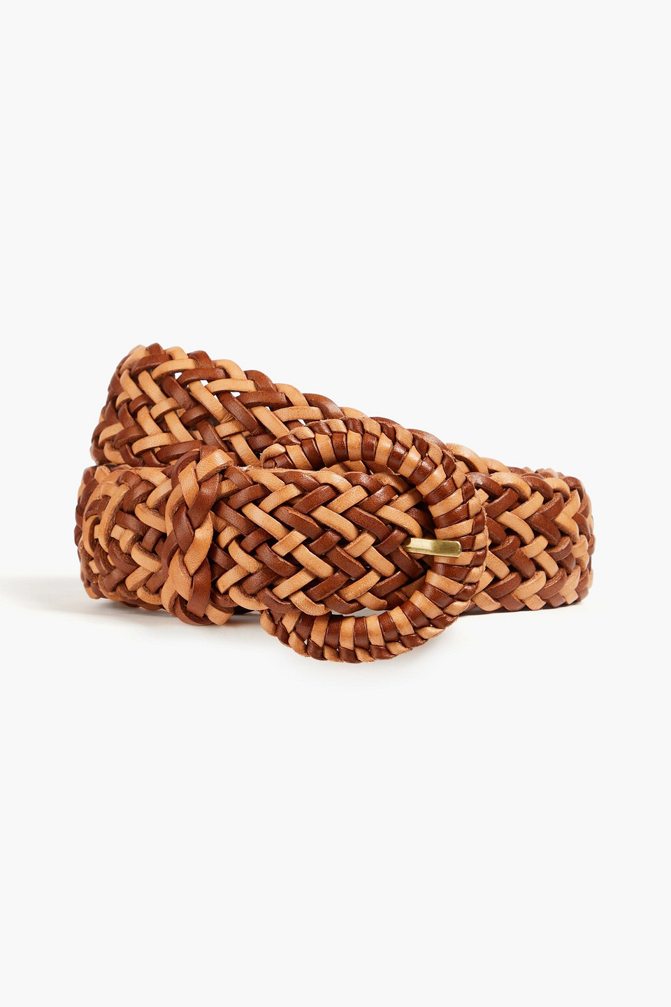 Zimmermann Braided Leather Belt In Brown