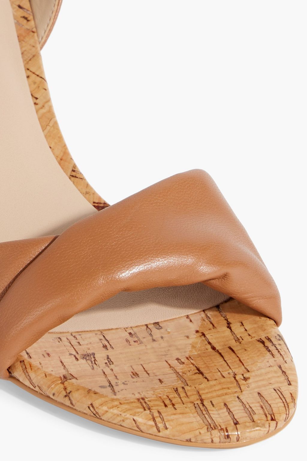 STUART WEITZMAN Everly 50 leather sandals