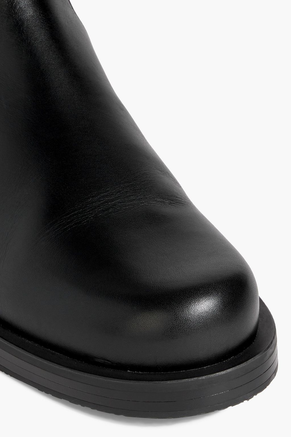 STUART WEITZMAN بوت بطول الكاحل من الجلد