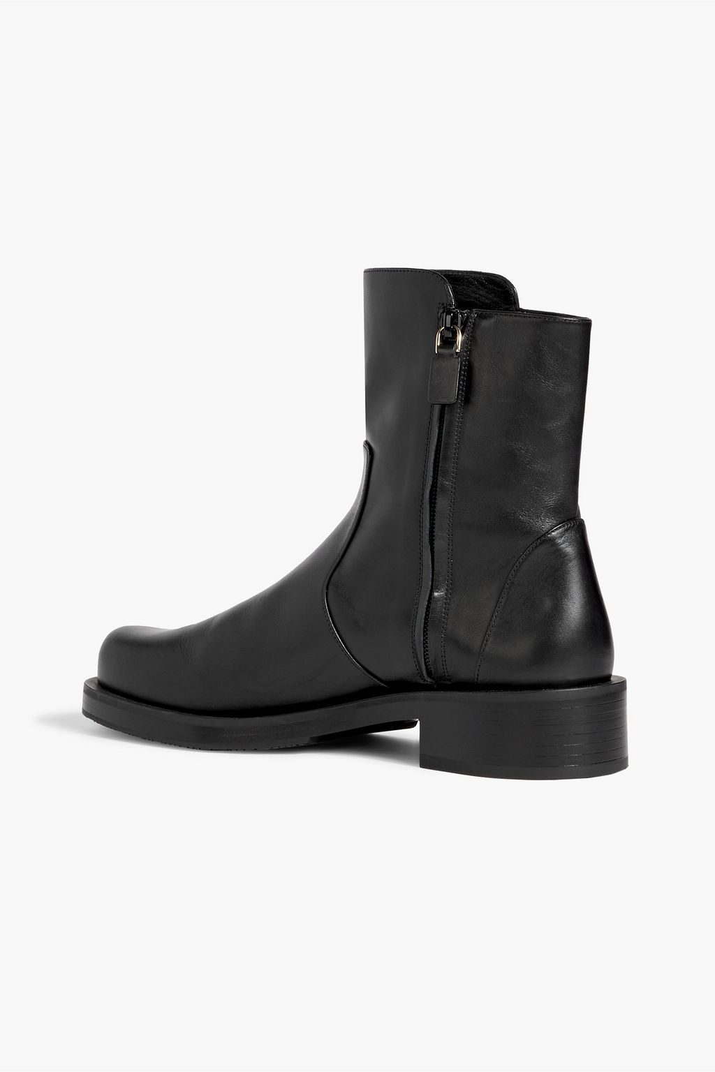 STUART WEITZMAN بوت بطول الكاحل من الجلد