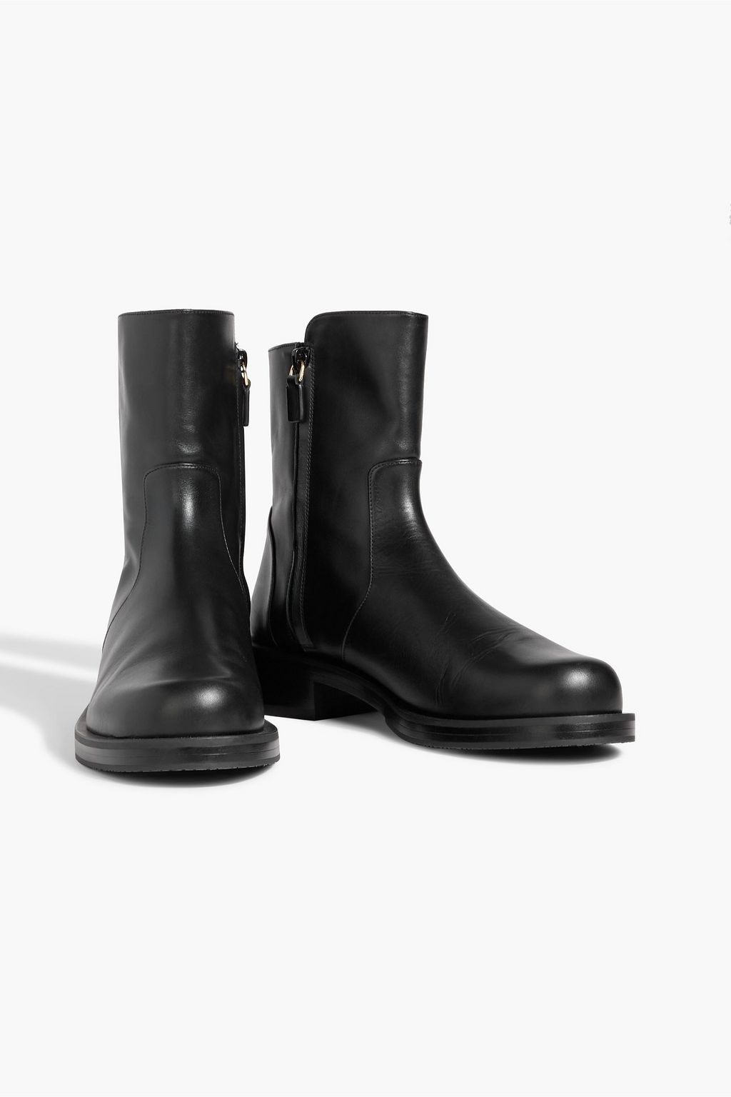 STUART WEITZMAN بوت بطول الكاحل من الجلد