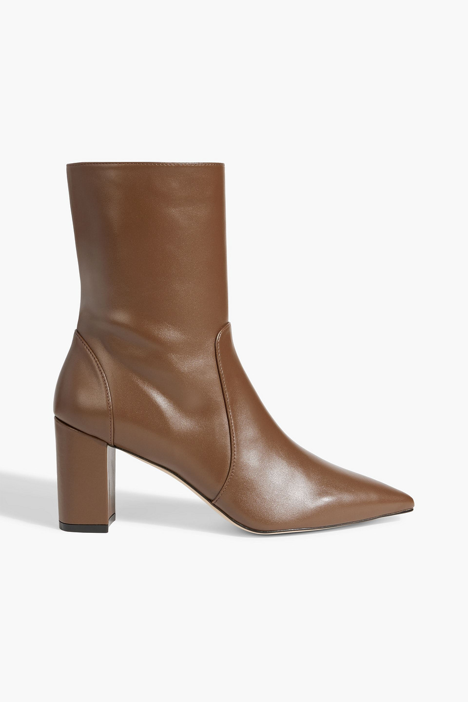 Stuart Weitzman Renegade Leather Ankle Boots In Light Brown